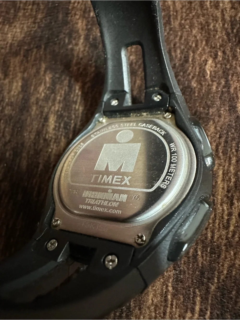 Timex Ironman Digital Sports Watch - Black and Orange T5K156